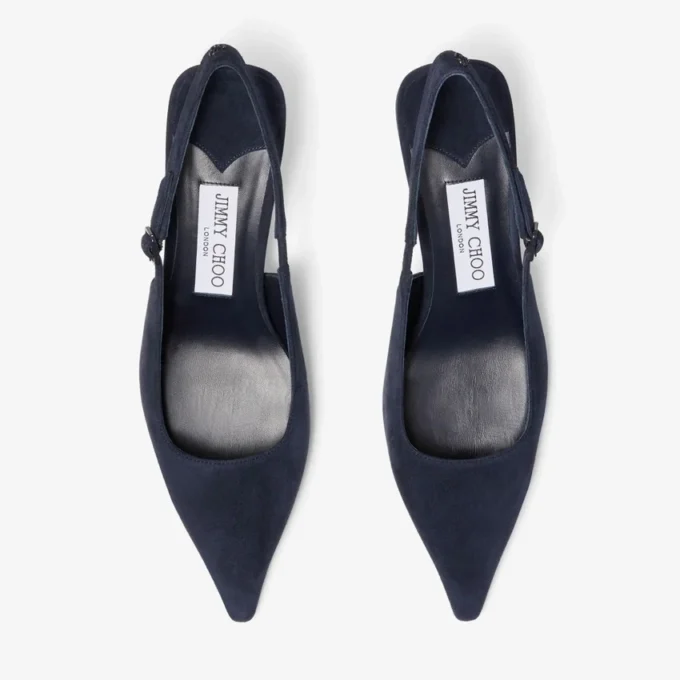 Amel 50 Marine Slingback in pelle scamosciata Amel 50 Marine Slingback in pelle scamosciata