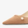 Amita 45 Slingback in pelle scamosciata color caramello Amita 45 Slingback in pelle scamosciata color caramello
