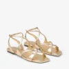 Ballerine Ayla in pelle metallizzata dorata Ballerine Ayla in pelle metallizzata dorata