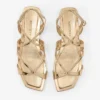 Ballerine Ayla in pelle metallizzata dorata Ballerine Ayla in pelle metallizzata dorata