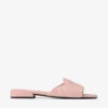 Ballerine Dina in pelle di struzzo rosa Ballerine Dina in pelle di struzzo rosa
