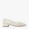 Ballerine Elisa Latte Ballerine con lacci in nappa traforata jimmy choo Ballerine Elisa Latte Ballerine con lacci in nappa traforata jimmy choo