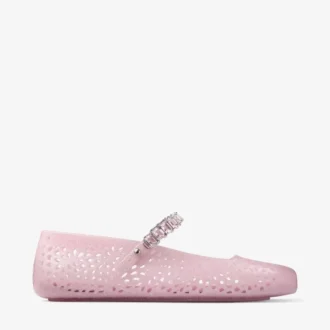 Ballerine Jelly Cotton Candy con decorazioni in cristallo