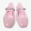 Ballerine Jelly Cotton Candy con decorazioni in cristallo Ballerine Jelly Cotton Candy con decorazioni in cristallo