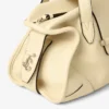 Bar Holdall Borsa da viaggio piccola in pelle Biker color burro Bar Holdall Borsa da viaggio piccola in pelle Biker color burro