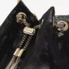 Borsa a secchiello Bon Bon in rete nera