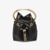Borsa a secchiello Bon Bon in rete nera