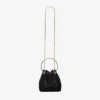 Borsa a secchiello Bon Bon in rete nera