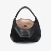 Borsa a tracolla Bar Hobo Medium in pelle Biker nera Borsa a tracolla Bar Hobo Medium in pelle Biker nera