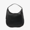 Borsa a tracolla Bar Hobo Medium in pelle Biker nera Borsa a tracolla Bar Hobo Medium in pelle Biker nera