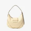 Borsa a tracolla Bar Hobo Small in pelle Biker color Buttermilk Borsa a tracolla Bar Hobo Small in pelle Biker color Buttermilk