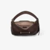 Borsa a tracolla Bar Hobo Small in pelle Biker color cioccolato Borsa a tracolla Bar Hobo Small in pelle Biker color cioccolato