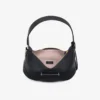 Borsa a tracolla Bar Hobo Small in pelle Biker nera Borsa a tracolla Bar Hobo Small in pelle Biker nera
