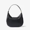 Borsa a tracolla Bar Hobo Small in pelle Biker nera Borsa a tracolla Bar Hobo Small in pelle Biker nera