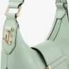 Borsa a tracolla Bar Hobo Small Verde in pelle Biker Borsa a tracolla Bar Hobo Small Verde in pelle Biker