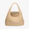 Borsa a tracolla Beach Diamond Hobo Large in rafia naturale Borsa a tracolla Beach Diamond Hobo Large in rafia naturale