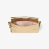 Borsa a tracolla Callie in pelle metallizzata dorata Borsa a tracolla Callie in pelle metallizzata dorata