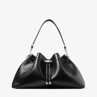 Borsa a tracolla Cinch Medium in pelle nera