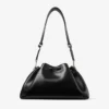 Borsa a tracolla Cinch Medium in pelle nera Borsa a tracolla Cinch Medium in pelle nera