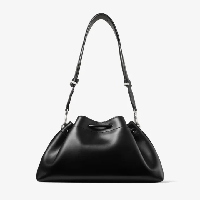 Borsa a tracolla Cinch Medium in pelle nera Borsa a tracolla Cinch Medium in pelle nera
