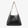 Borsa a tracolla Diamond Hobo Medium in pelle nera Borsa a tracolla Diamond Hobo Medium in pelle nera