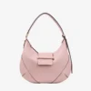 Borsa a tracolla in pelle Biker Bar Hobo Small Rosa Borsa a tracolla in pelle Biker Bar Hobo Small Rosa