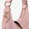 Borsa a tracolla in pelle Biker Bar Hobo Small Rosa Borsa a tracolla in pelle Biker Bar Hobo Small Rosa