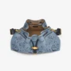 Borsa a tracolla media in denim Cinch con ricamo Sangallo Borsa a tracolla media in denim Cinch con ricamo Sangallo
