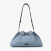 Borsa a tracolla media in denim Cinch con ricamo Sangallo Borsa a tracolla media in denim Cinch con ricamo Sangallo
