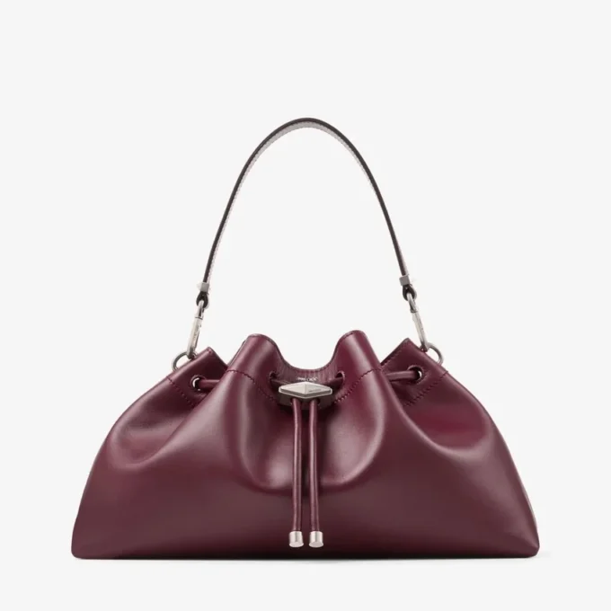 Borsa a tracolla media in pelle color granato Cinch Borsa a tracolla media in pelle color granato Cinch