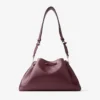 Borsa a tracolla media in pelle color granato Cinch Borsa a tracolla media in pelle color granato Cinch