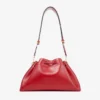 Borsa a tracolla media in pelle rosso rubino Cinch Borsa a tracolla media in pelle rosso rubino Cinch