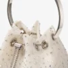 Borsa Bon Bon in rete di cristallo bianco Borsa Bon Bon in rete di cristallo bianco