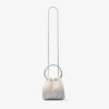 Borsa Bon Bon in rete di cristallo bianco Borsa Bon Bon in rete di cristallo bianco