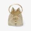 Borsa Bon Bon in rete metallizzata color champagne Borsa Bon Bon in rete metallizzata color champagne