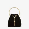 Borsa Bon Bon in velluto nero