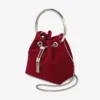 Borsa Bon Bon in velluto rosso rubino Borsa Bon Bon in velluto rosso rubino