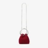 Borsa Bon Bon in velluto rosso rubino Borsa Bon Bon in velluto rosso rubino