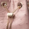 Borsa Bon Bon Rose in pelle di struzzo Borsa Bon Bon Rose in pelle di struzzo