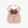 Borsa Bon Bon Rose in pelle di struzzo Borsa Bon Bon Rose in pelle di struzzo