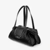 Borsa da viaggio Bar Holdall media in pelle Biker nera
