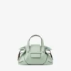 Borsa da viaggio Bar Holdall Small Borsa da viaggio in pelle Verde Biker Borsa da viaggio Bar Holdall Small Borsa da viaggio in pelle Verde Biker