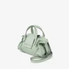 Borsa da viaggio Bar Holdall Small Borsa da viaggio in pelle Verde Biker Borsa da viaggio Bar Holdall Small Borsa da viaggio in pelle Verde Biker