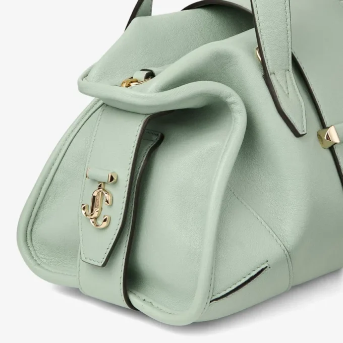 Borsa da viaggio Bar Holdall Small Borsa da viaggio in pelle Verde Biker Borsa da viaggio Bar Holdall Small Borsa da viaggio in pelle Verde Biker