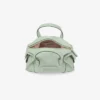Borsa da viaggio Bar Holdall Small Borsa da viaggio in pelle Verde Biker Borsa da viaggio Bar Holdall Small Borsa da viaggio in pelle Verde Biker