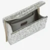 Borsa in acrilico con glitter grossolani color Champagne Borsa in acrilico con glitter grossolani color Champagne
