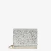 Borsa in acrilico con glitter grossolani color Champagne Borsa in acrilico con glitter grossolani color Champagne