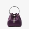 Borsa in raso Bon Bon Winter Bloom con bracciale in metallo Borsa in raso Bon Bon Winter Bloom con bracciale in metallo