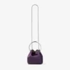 Borsa in raso Bon Bon Winter Bloom con bracciale in metallo Borsa in raso Bon Bon Winter Bloom con bracciale in metallo
