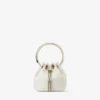 Borsa Mini Bon Bon in nappa liscia color latte Borsa Mini Bon Bon in nappa liscia color latte